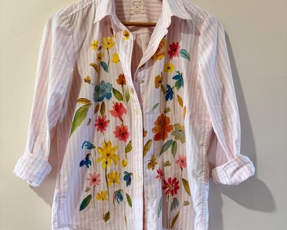 Wildflower Stripe Shirt